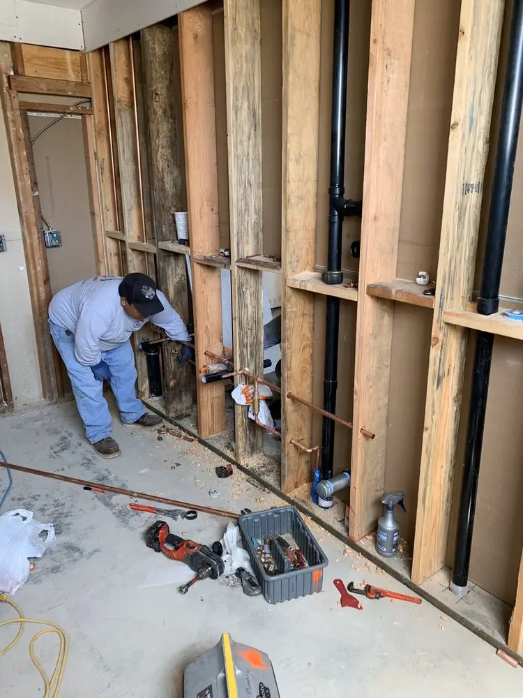 Commercial rough-in plumbing for Trenchless Sewer Repair in Long Branch City
